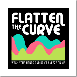 Flatten the Curve Posters and Art